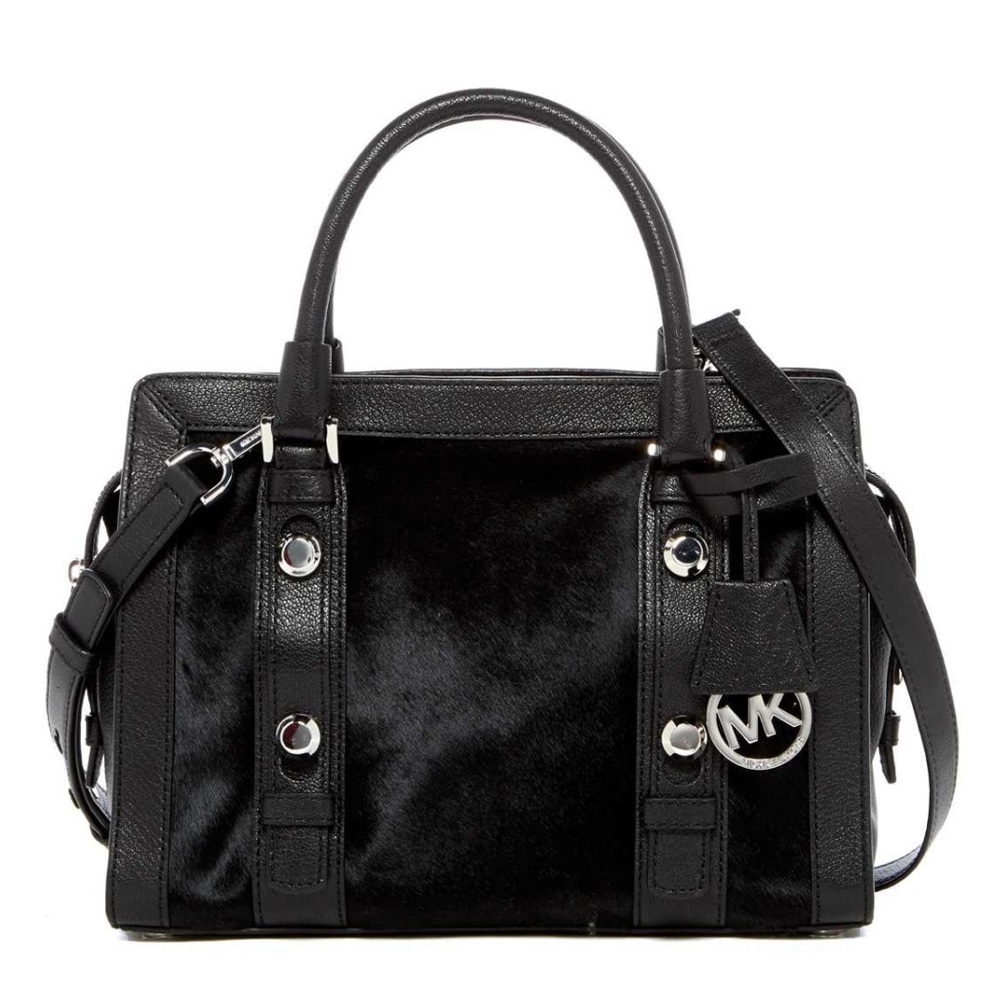 Michael Kors Medium Collins Leather Satchel